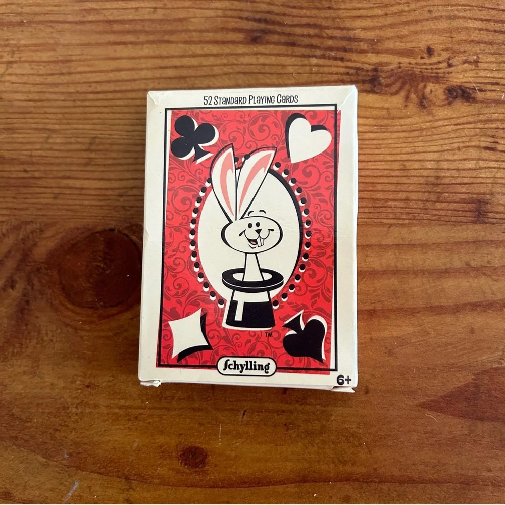 Magic Rabbit Trick Deck of Cards by Schylling‎ Simple Magic Tricks For Kids